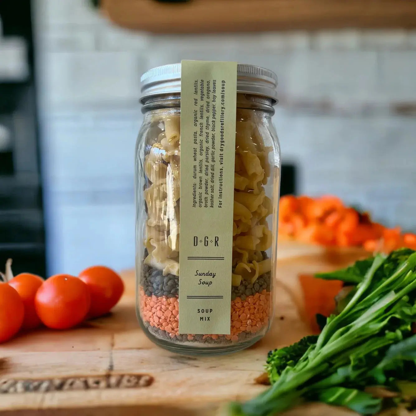 Sunday Soup Mix in a Jar - EarthHero Corporate Gifting and Custom Swag