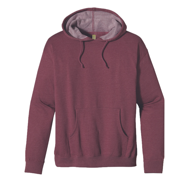 Unisex Heathered Fleece Hoodie - EarthHero Corporate Gifting and Custom Swag