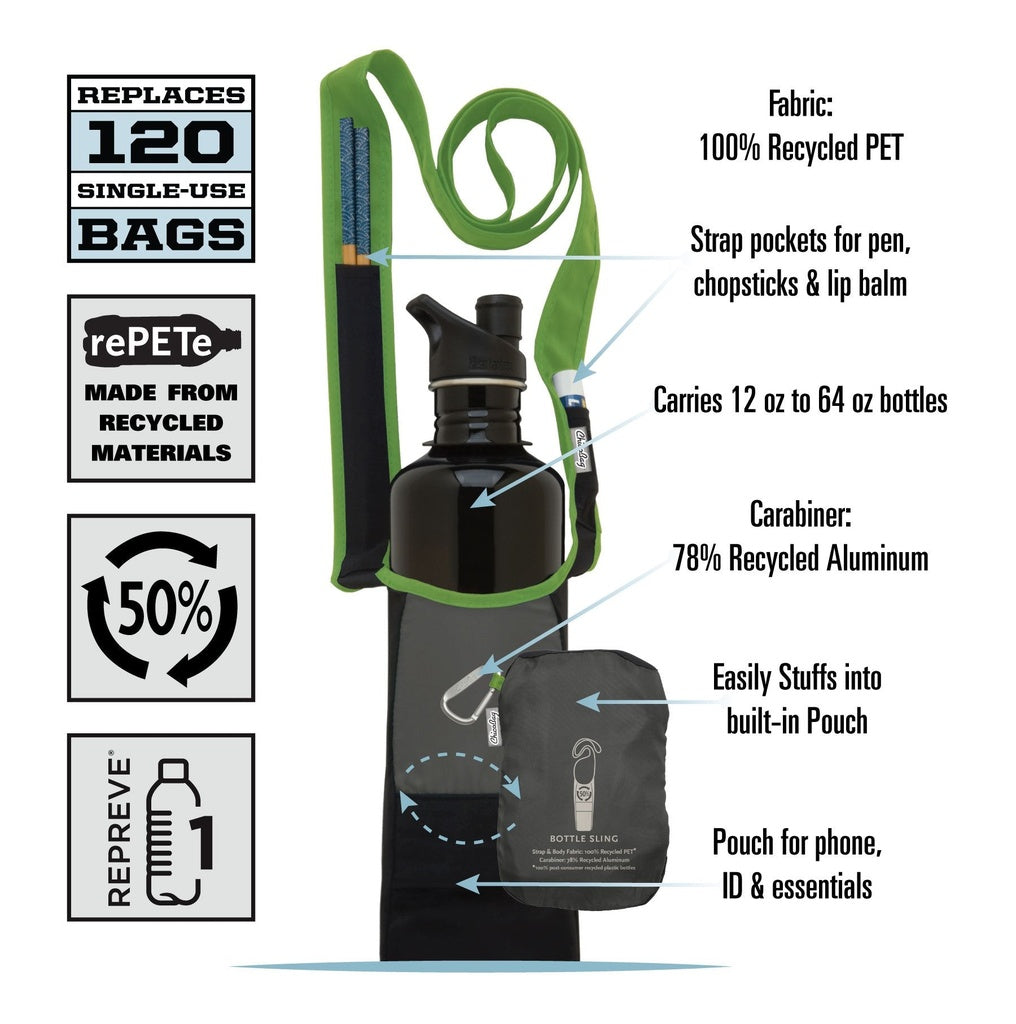 Bottle Sling rePETe ChicoBag & To-Go Ware