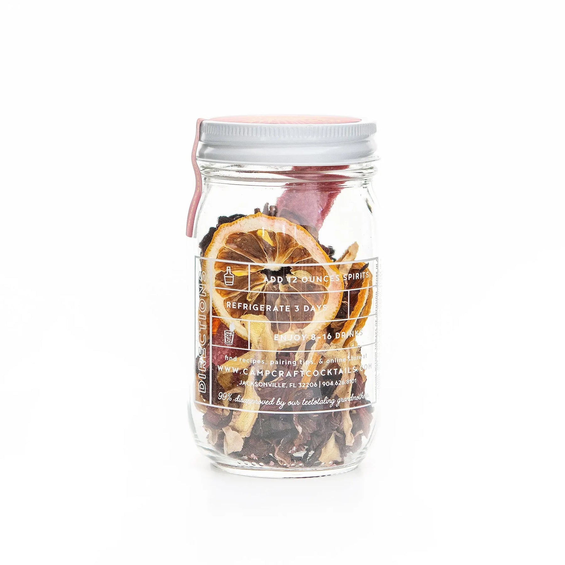 Hibiscus Ginger Lemon Cocktail Mix - EarthHero Corporate Gifting and Custom Swag