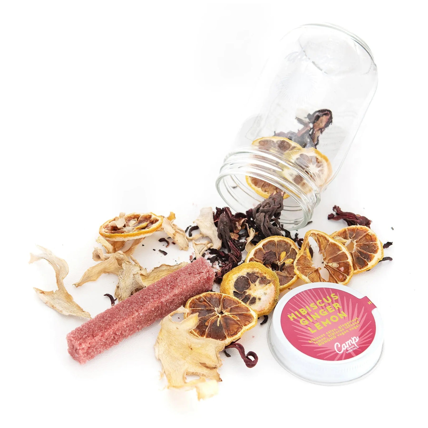 Hibiscus Ginger Lemon Cocktail Mix - EarthHero Corporate Gifting and Custom Swag