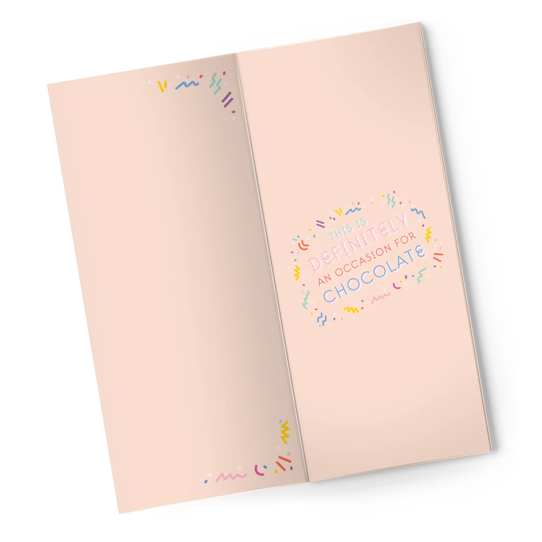 Chocolate Bar + Greeting Card in One - EarthHero Corporate Gifting and Custom Swag