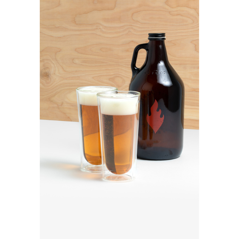 Custom CORKCICLE Pint Glass with Growler