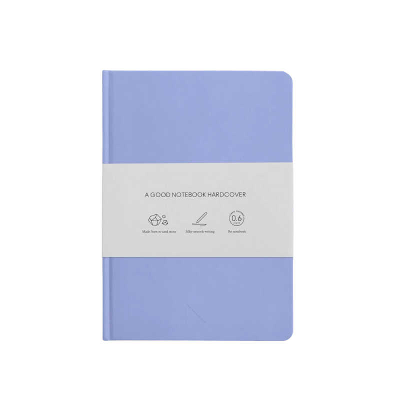 Hardcover Recycled Stone Paper Notebook AGood Co.