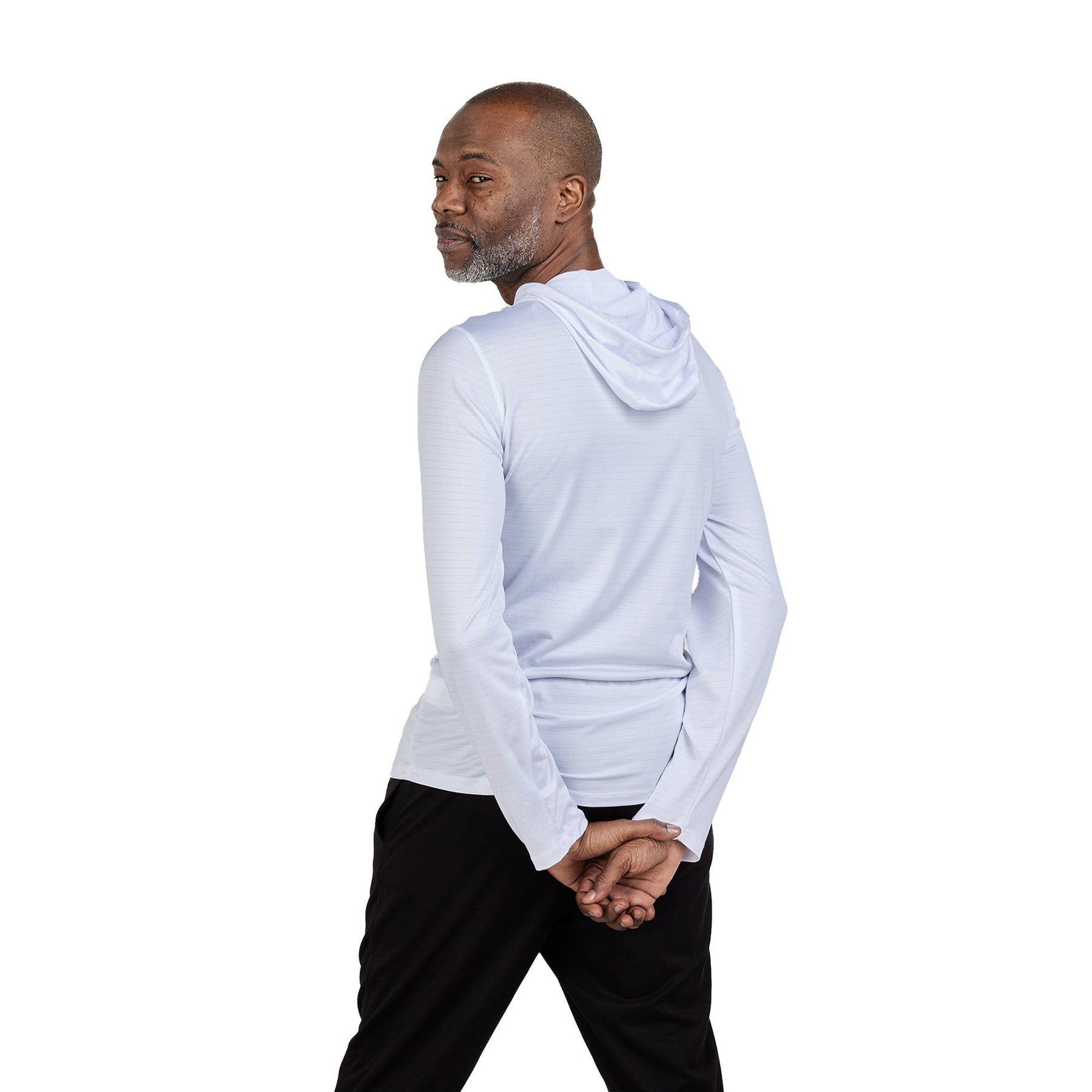Sightseer Long Sleeve UPF 30+ Hoodie - Men's - EarthHero Corporate Gifting and Custom Swag