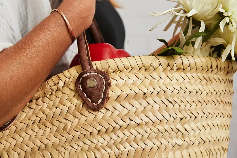 Moroccan Shopping Basket - EarthHero Corporate Gifting and Custom Swag