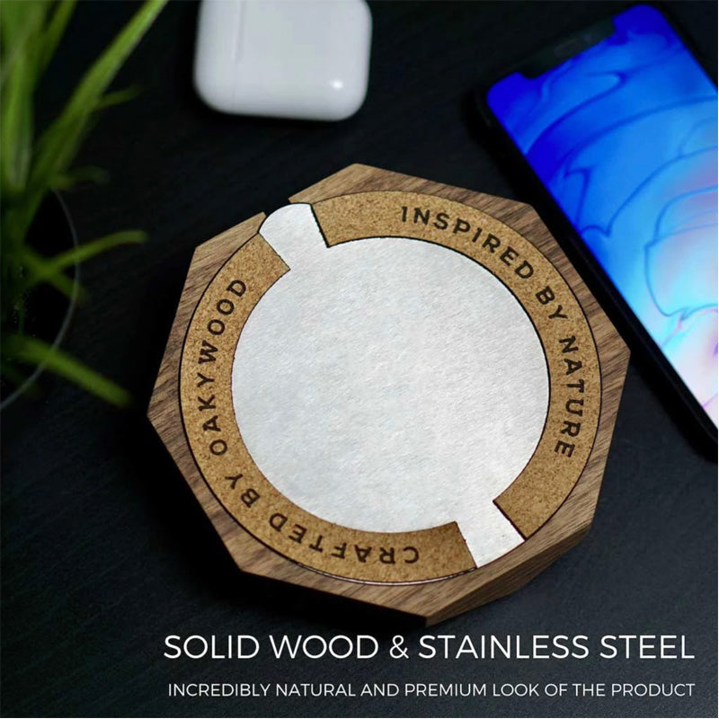 Geometric Wireless Charger Oakywood