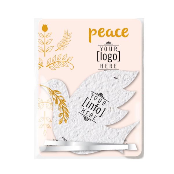 Custom Seed Paper Ornament and Card Pack - EarthHero Corporate Gifting and Custom Swag