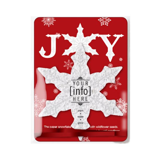 Custom Seed Paper Ornament and Card Pack - EarthHero Corporate Gifting and Custom Swag