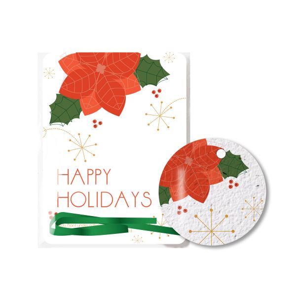 Custom Seed Paper Ornament and Card Pack - EarthHero Corporate Gifting and Custom Swag