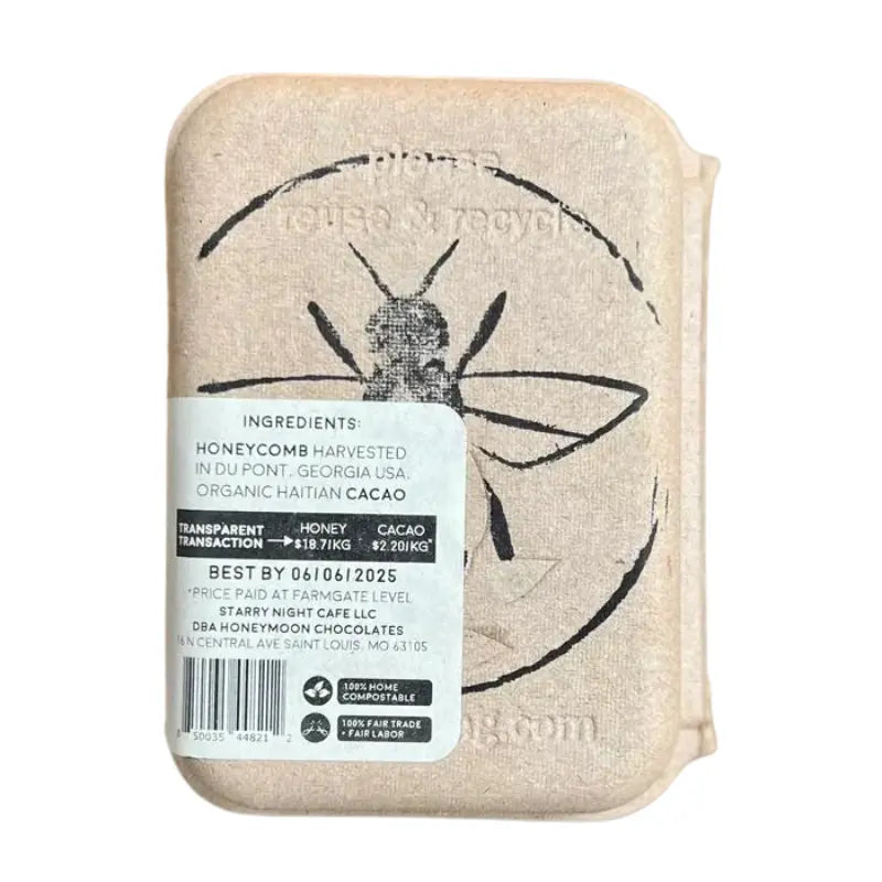 Chocolate Covered Raw Honeycomb - EarthHero Corporate Gifting and Custom Swag