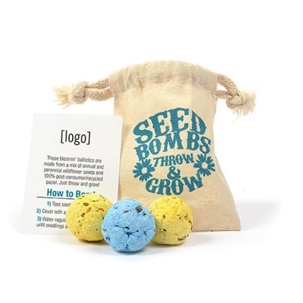Custom Seed Bomb Bag