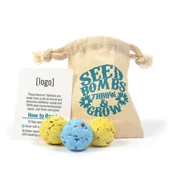 Custom Seed Bomb Bag Bloomin
