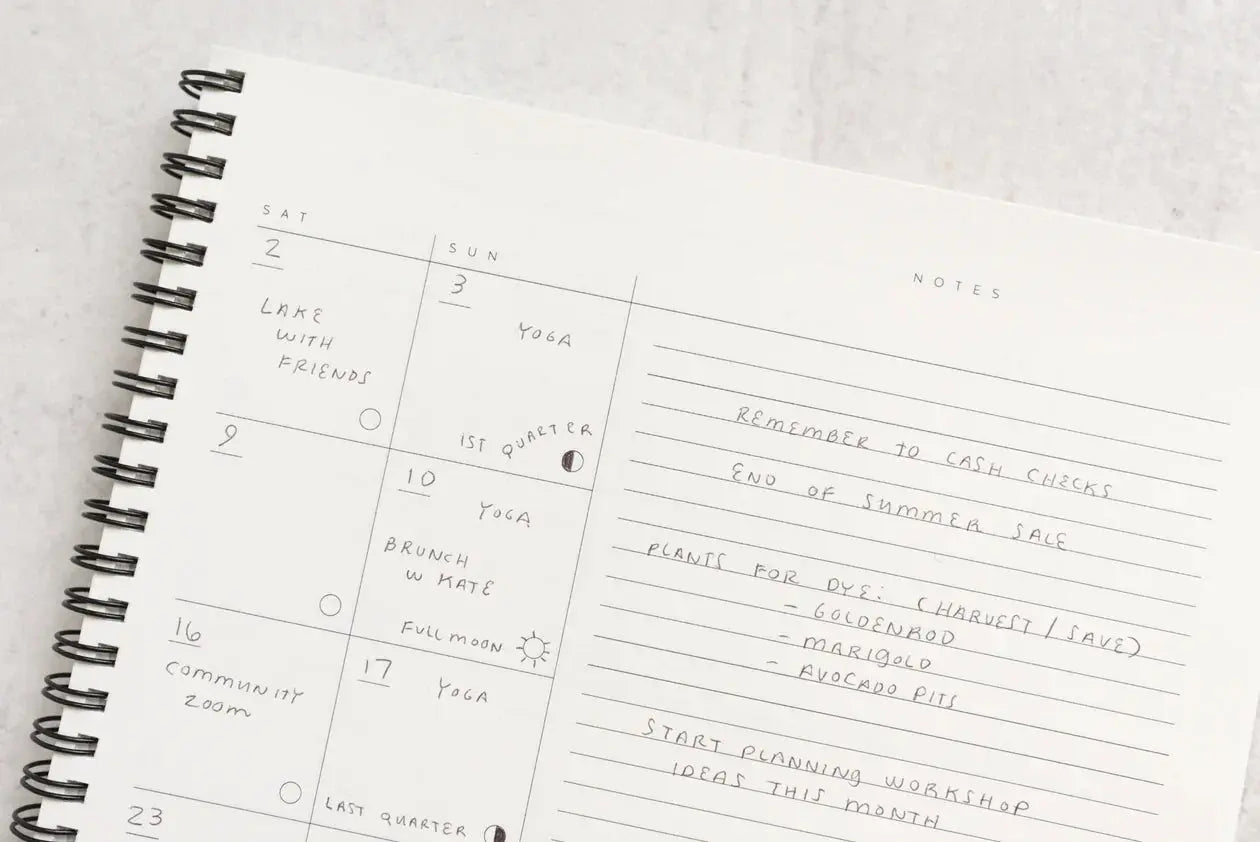 Worthwhile Recycled Paper Planner - EarthHero Corporate Gifting and Custom Swag