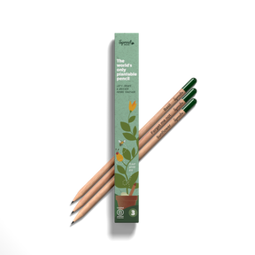 Plantable Pencils - 3-Pack with Customized Box