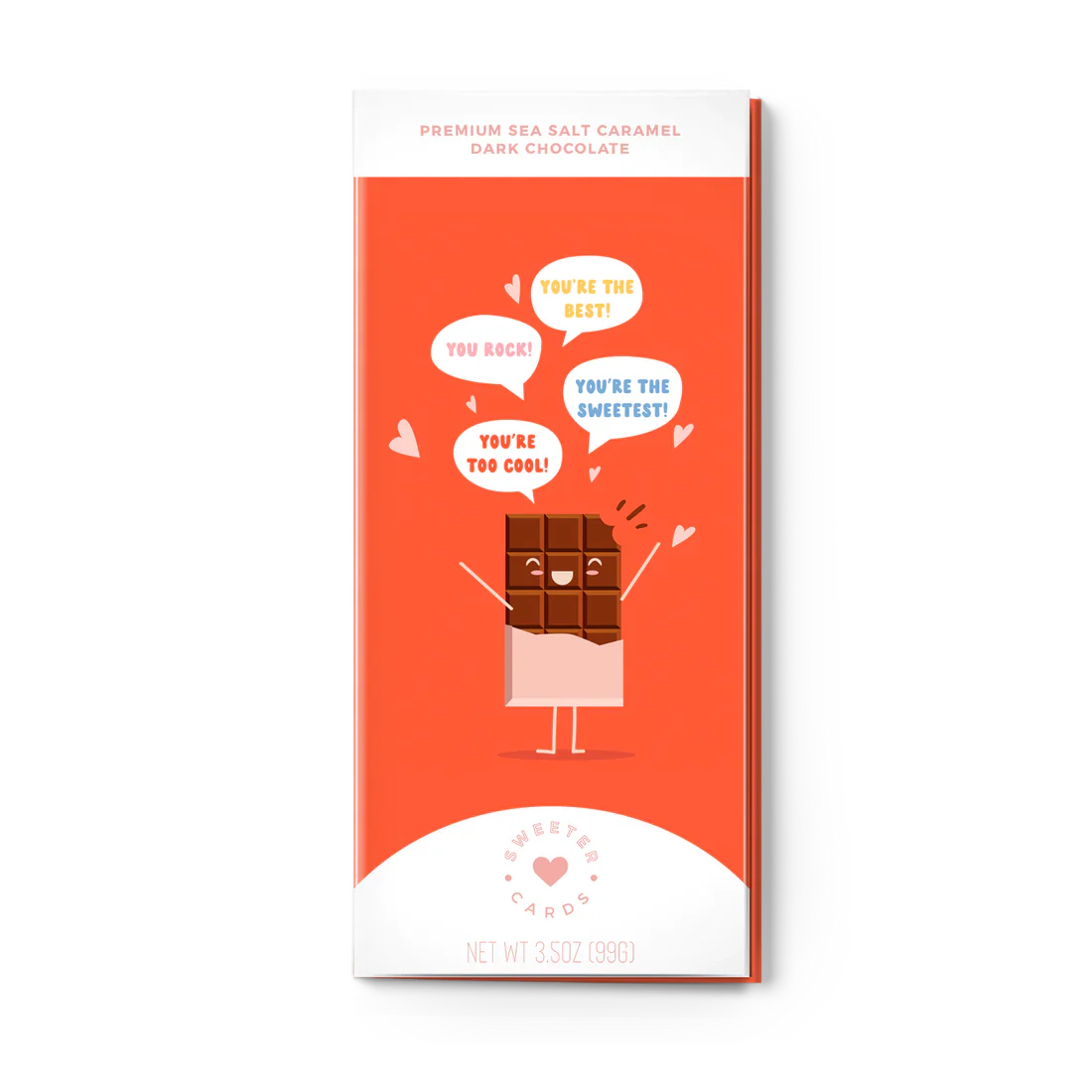 Chocolate Bar + Greeting Card in One - EarthHero Corporate Gifting and Custom Swag