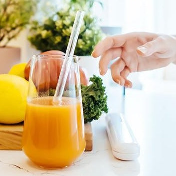 Glass Straw with Travel Case Soma
