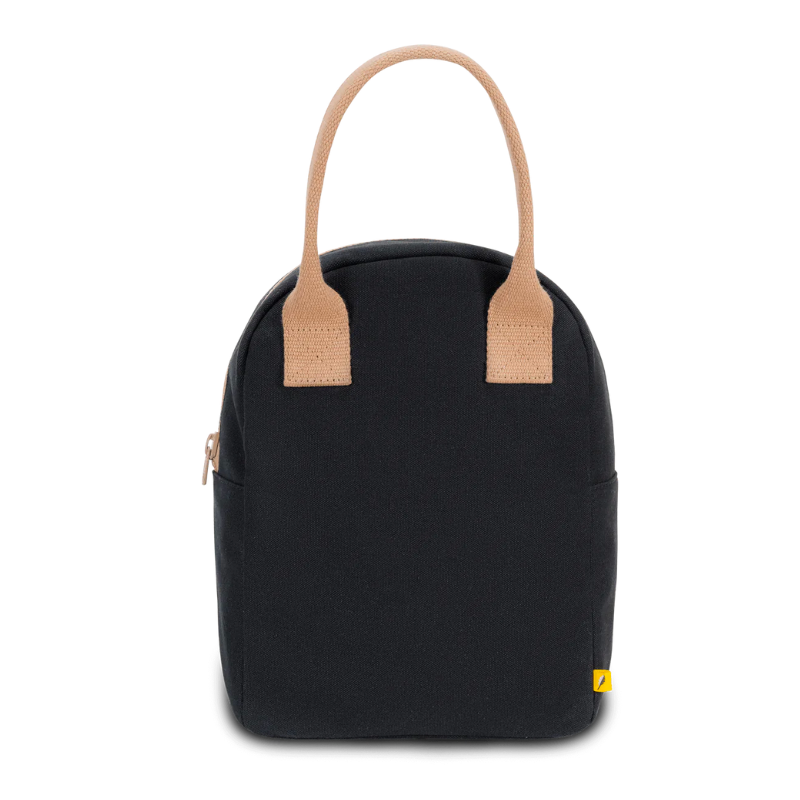 Organic Cotton Zipper Lunch Bag Fluf