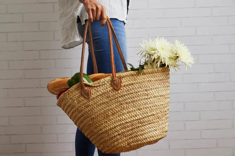 Moroccan Shopping Basket - EarthHero Corporate Gifting and Custom Swag