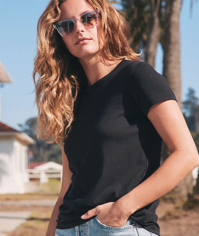 Custom Marine Layer Women's Signature Crew - EarthHero Corporate Gifting and Custom Swag