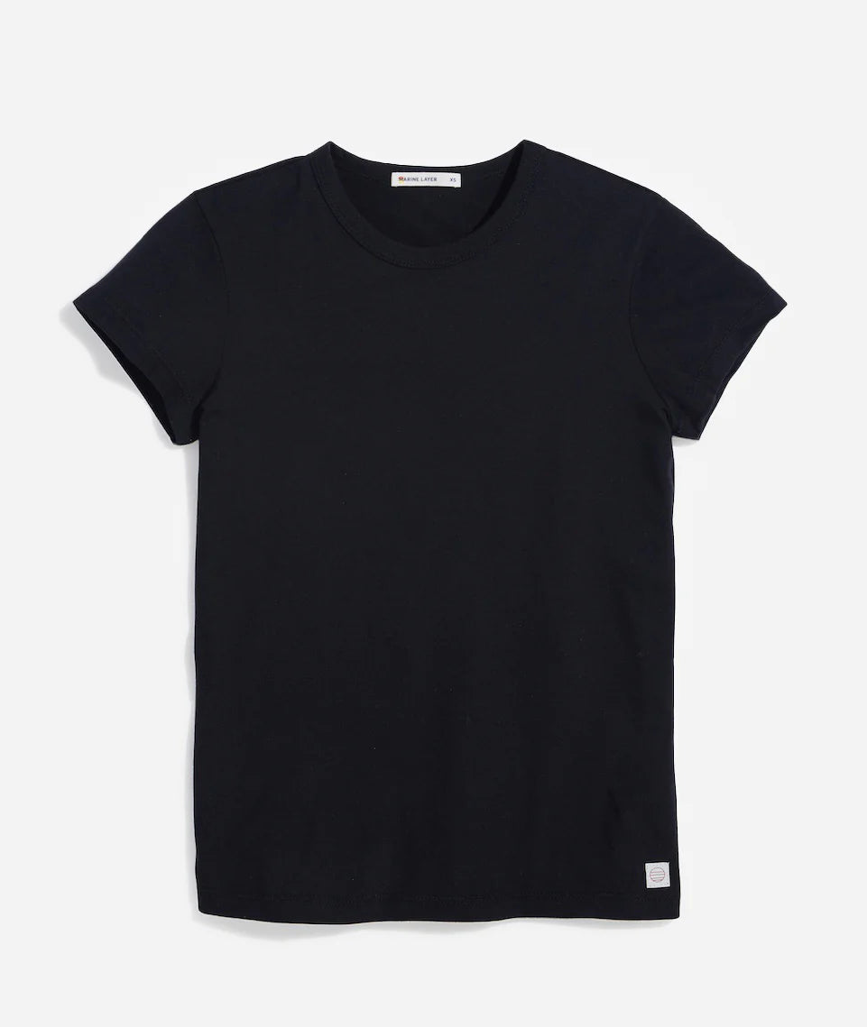 Custom Marine Layer Women's Signature Crew - EarthHero Corporate Gifting and Custom Swag