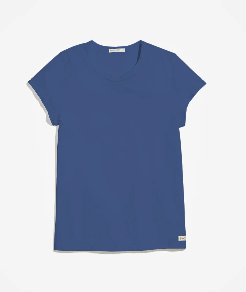 Custom Marine Layer Women's Signature Crew - EarthHero Corporate Gifting and Custom Swag