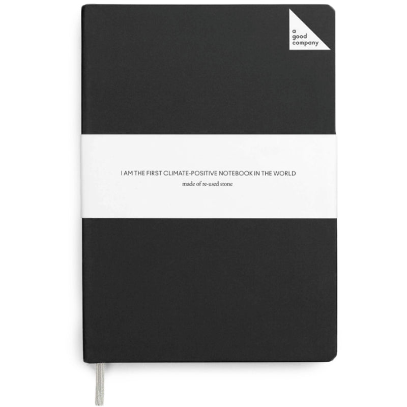 Hardcover Recycled Stone Paper Notebook AGood Co.