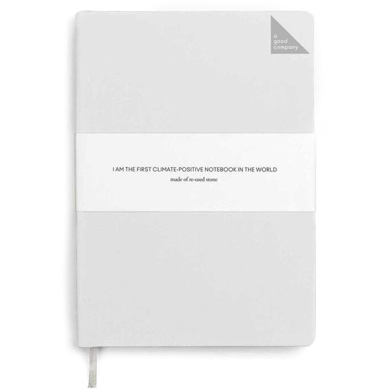 Hardcover Recycled Stone Paper Notebook AGood Co.