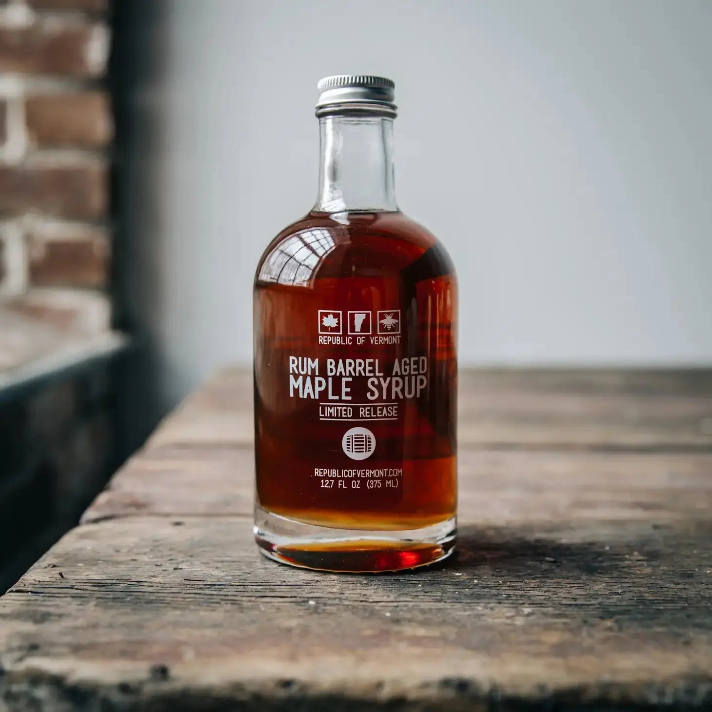 Rum Barrel Aged Organic Maple Syrup - EarthHero Corporate Gifting and Custom Swag