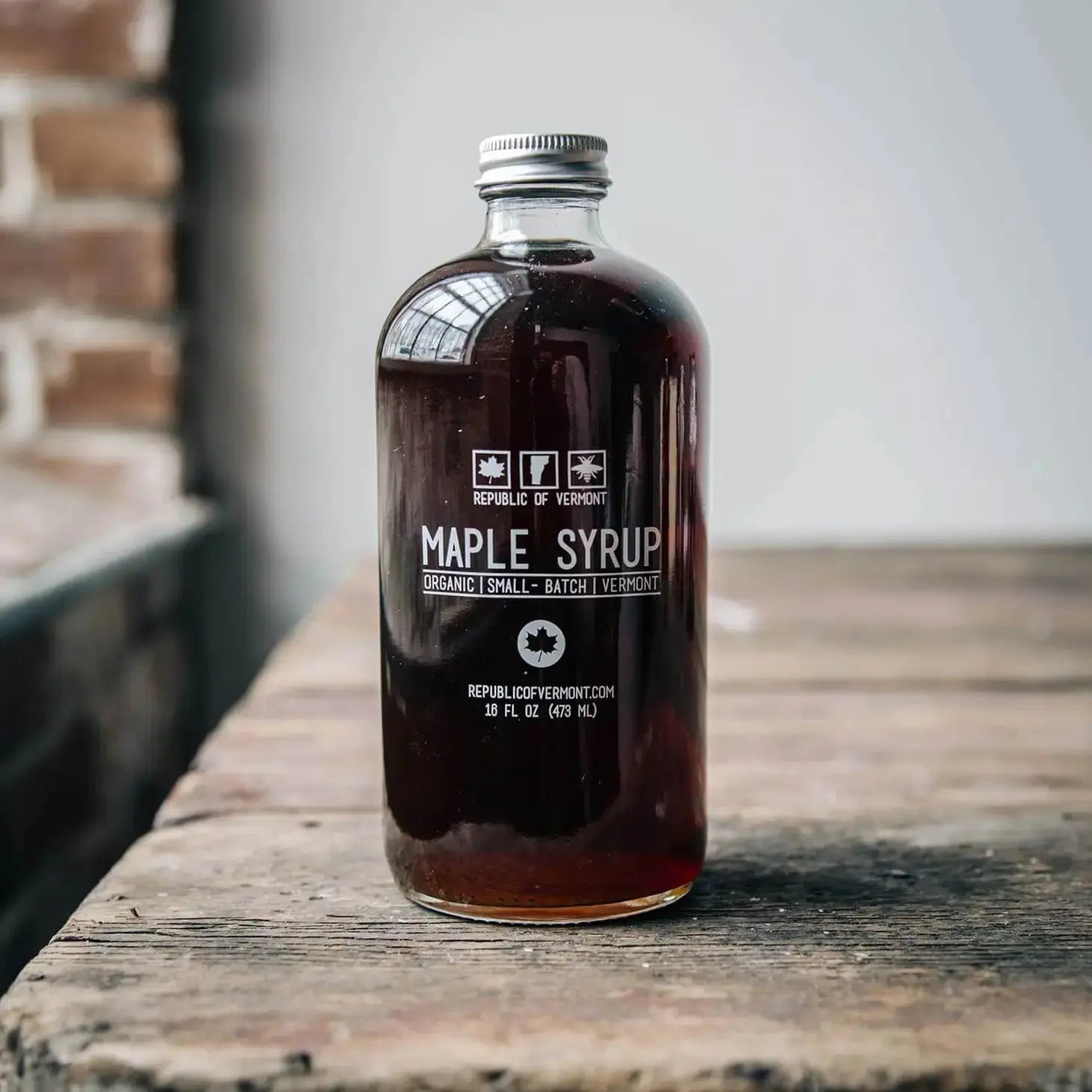 Certified Organic Maple Syrup - 16oz - EarthHero Corporate Gifting and Custom Swag