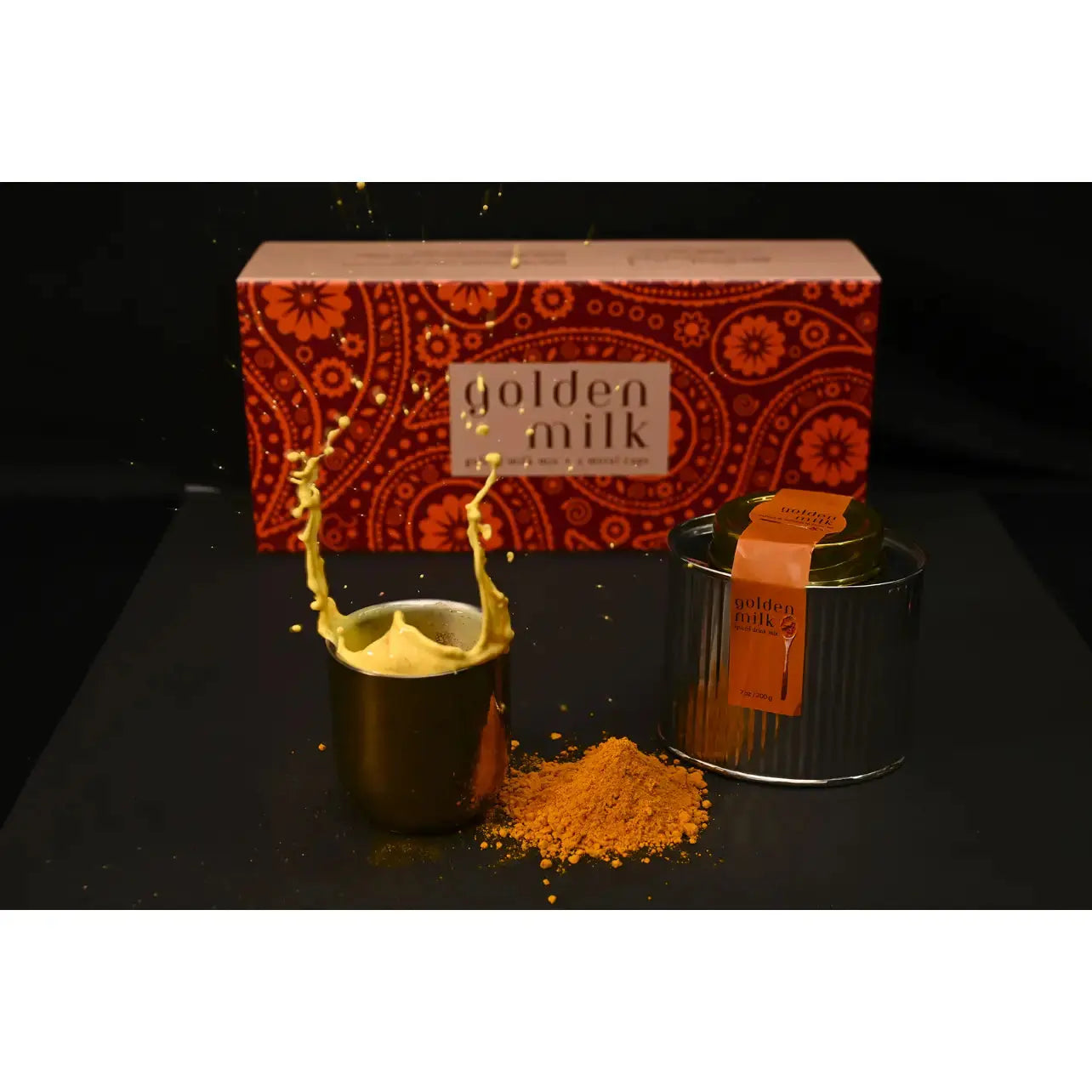 Golden Milk Gift Set - EarthHero Corporate Gifting and Custom Swag