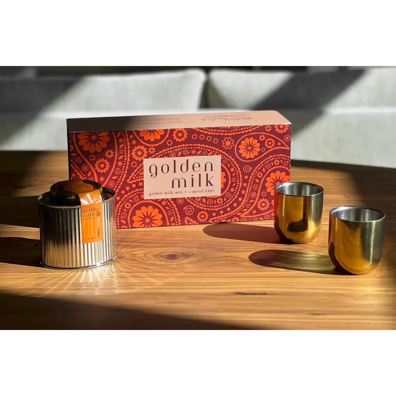 Golden Milk Gift Set - EarthHero Corporate Gifting and Custom Swag