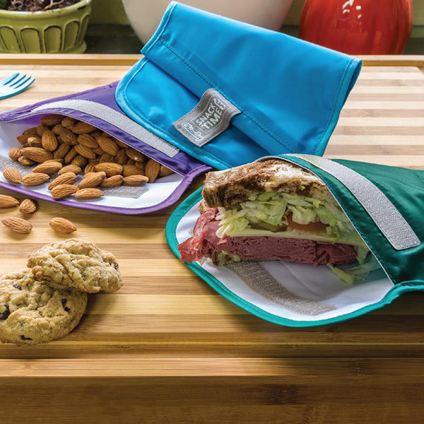 Snack Time rePETe - 3-Pack Set ChicoBag & To-Go Ware