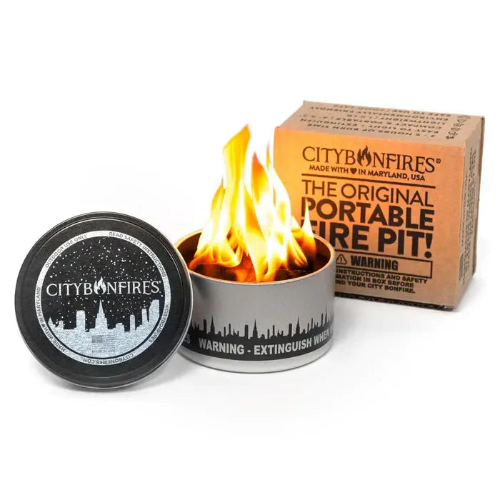 City Bonfire Portable Fire Pit City Bonfire