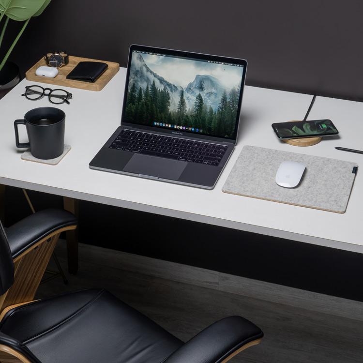Felt & Cork Mouse Pad Oakywood