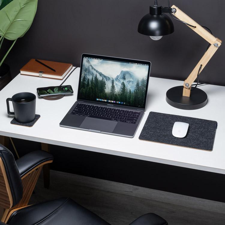 Felt & Cork Mouse Pad Oakywood