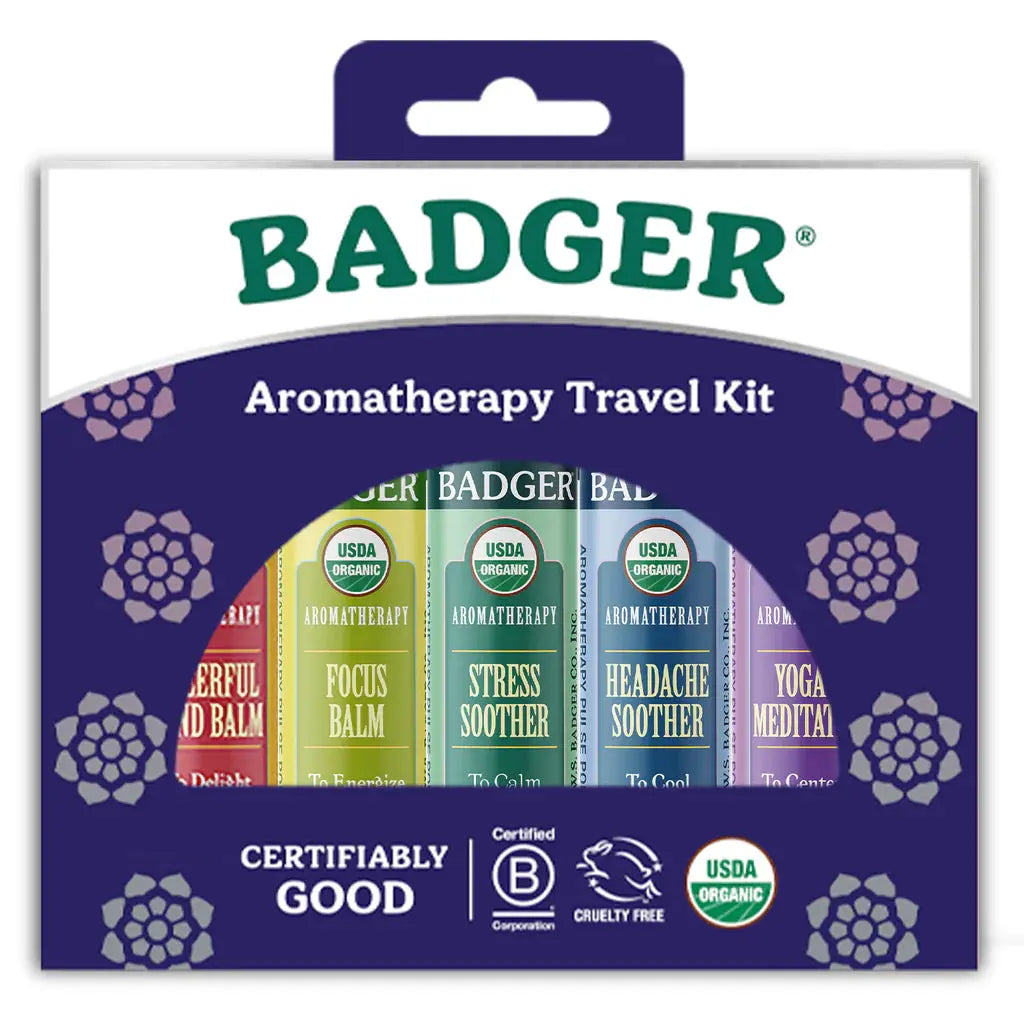 Organic Aromatherapy Travel Kit - EarthHero Corporate Gifting and Custom Swag