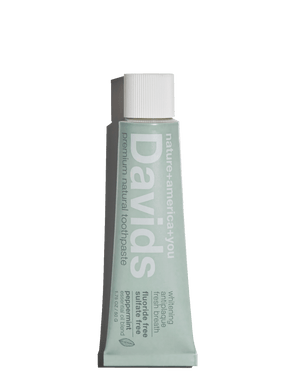 Fluoride Free Travel Size Peppermint Toothpaste