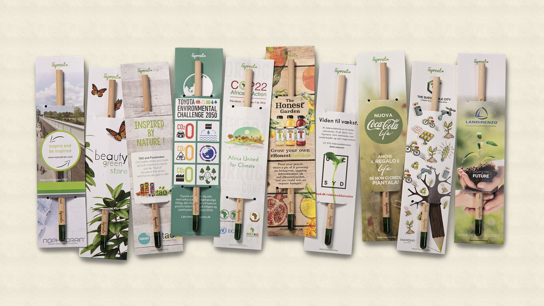 Plantable Pencils - 3-Pack with Customized Box - EarthHero Corporate Gifting and Custom Swag