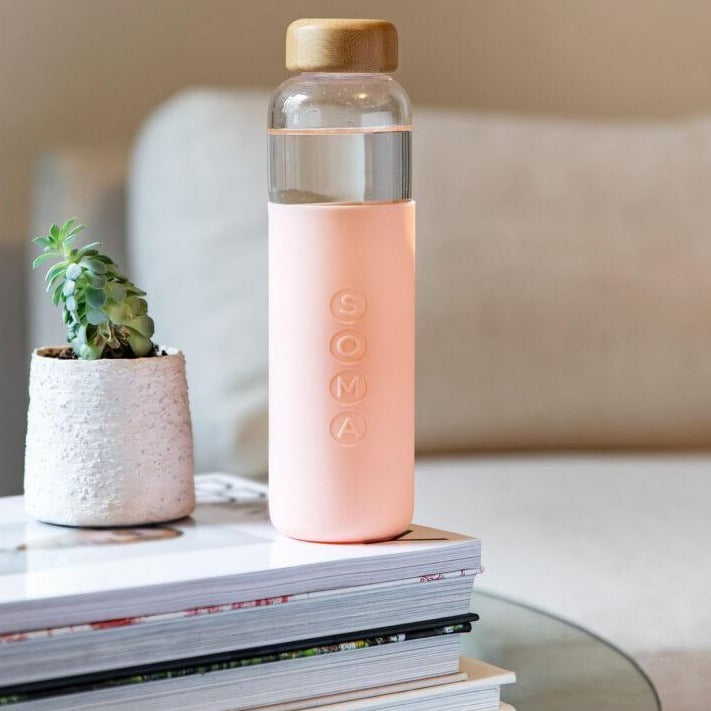 V2 17 oz. Glass Water Bottle Soma