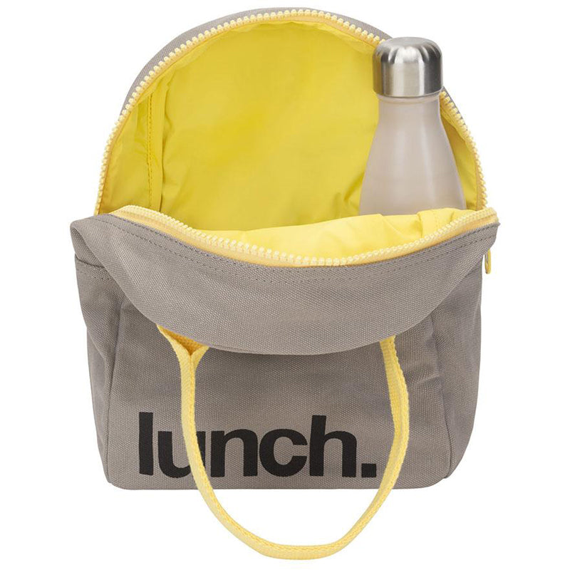 Organic Cotton Zipper Lunch Bag