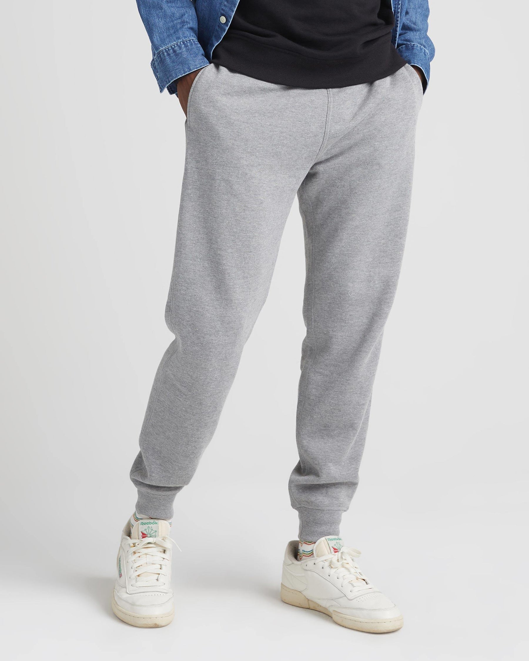 Men's Recycled Fleece Tapered Sweatpant Richer Poorer