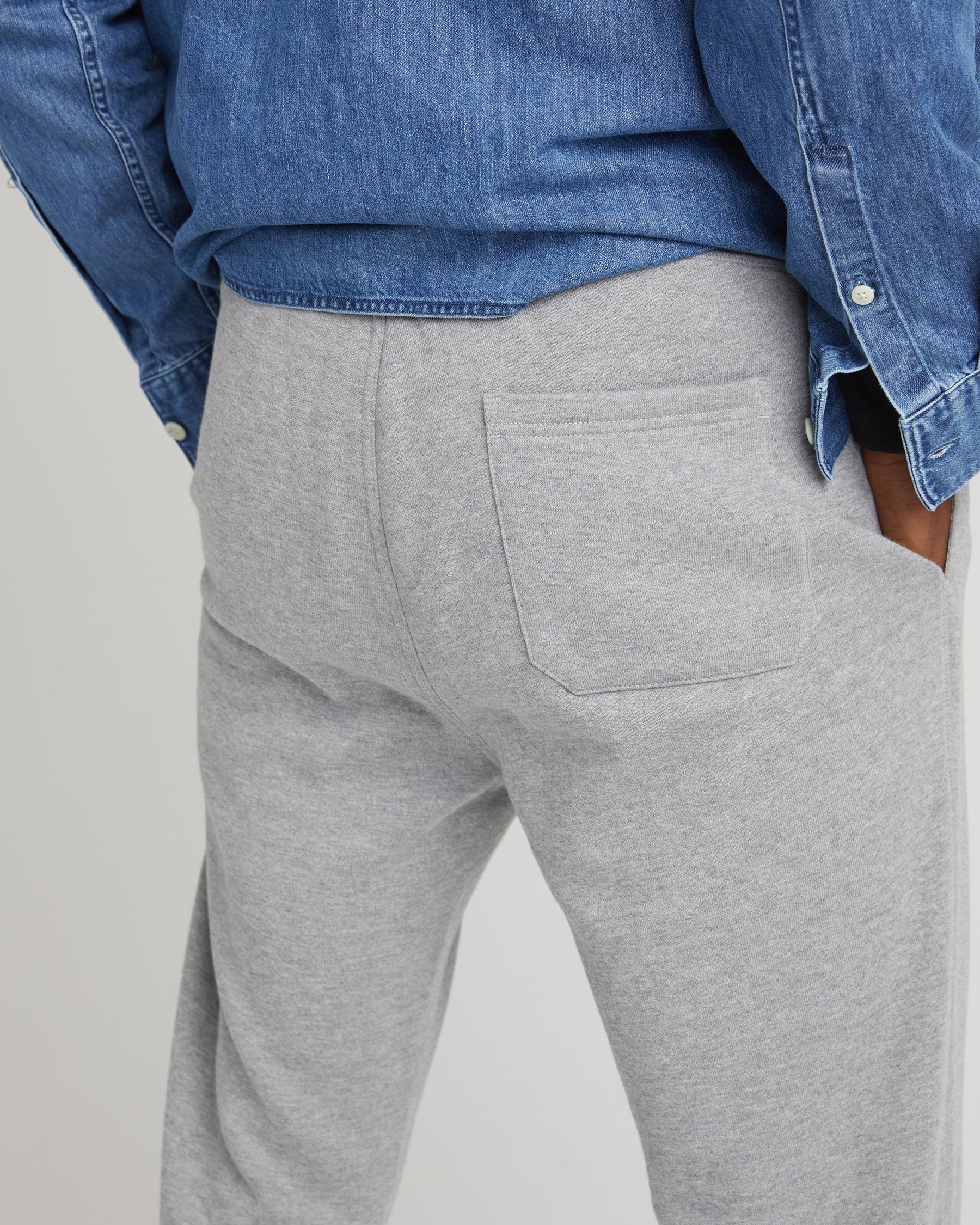 Men's Recycled Fleece Tapered Sweatpant Richer Poorer