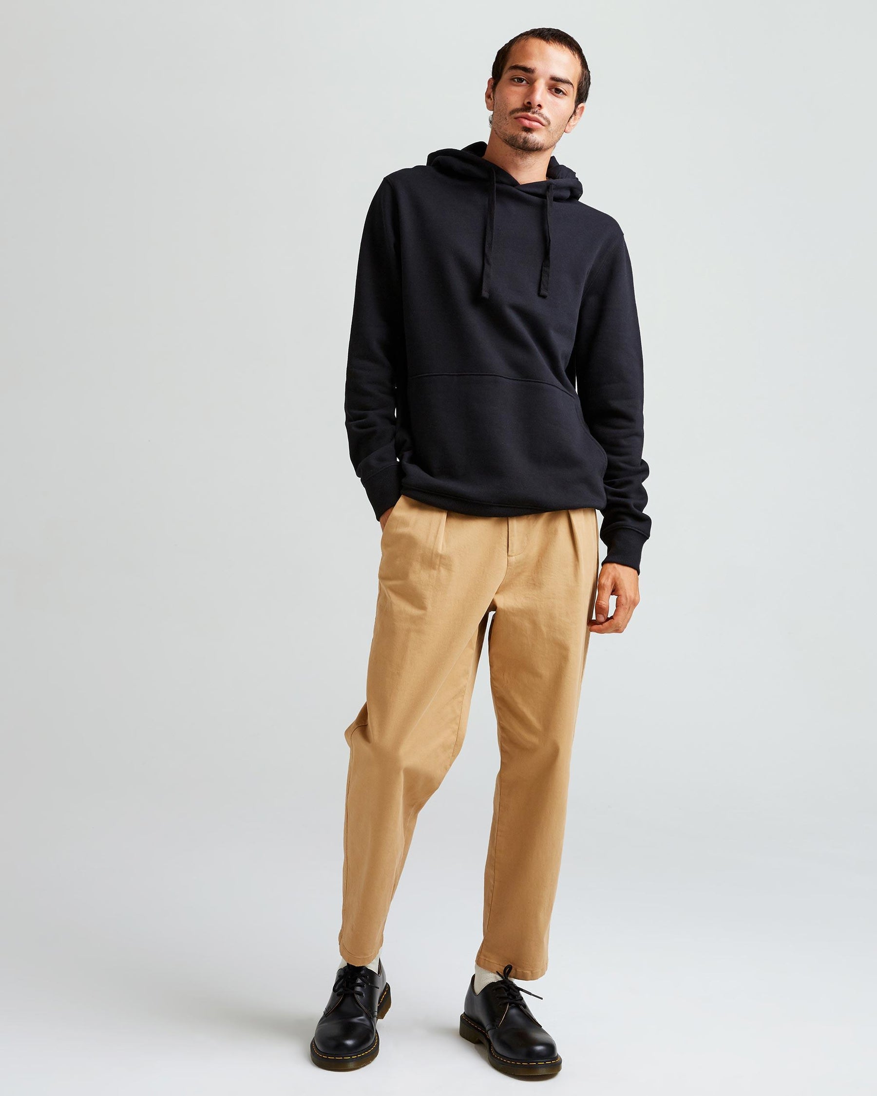 Men's Recycled Fleece Hoodie Richer Poorer