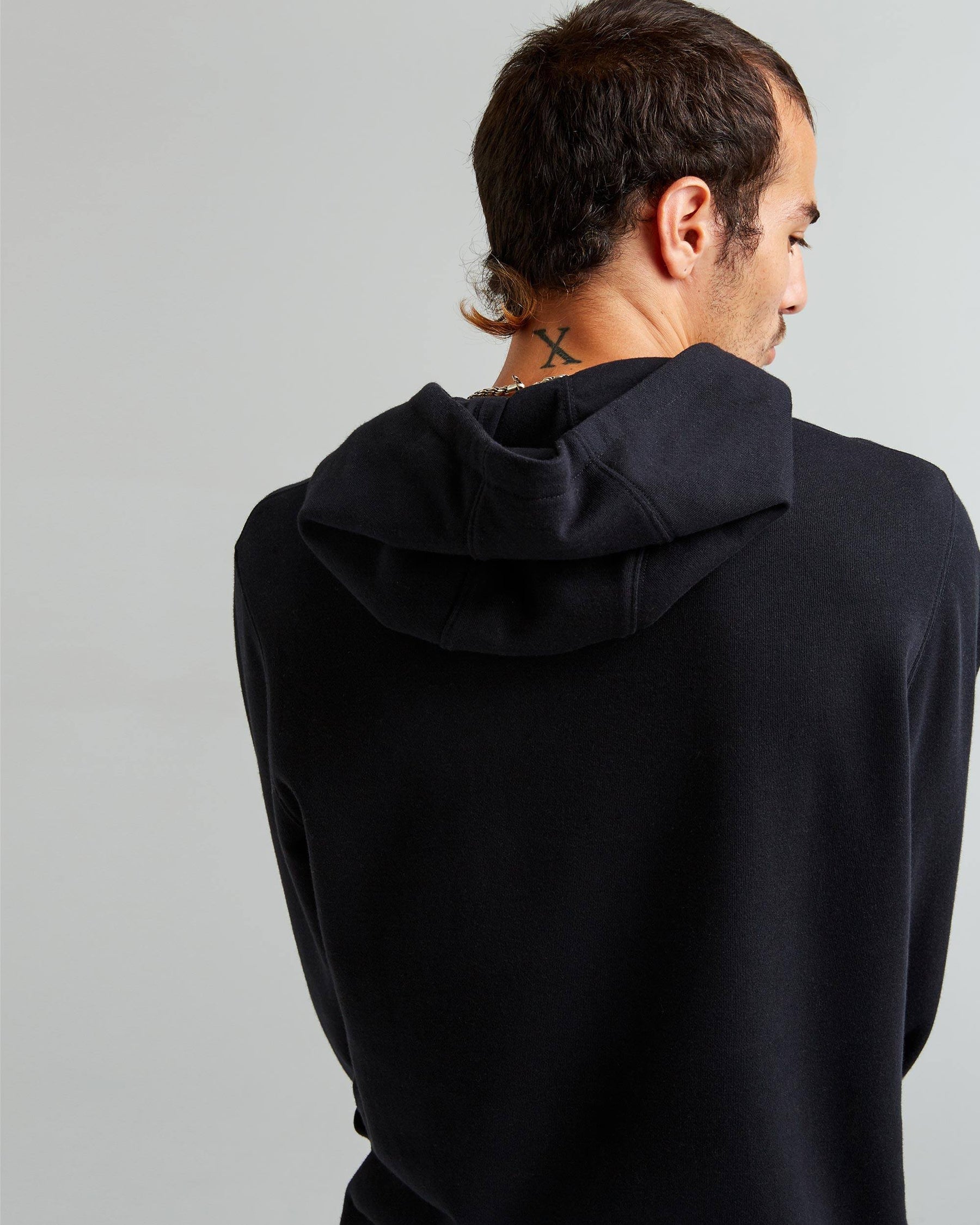 Men's Recycled Fleece Hoodie Richer Poorer