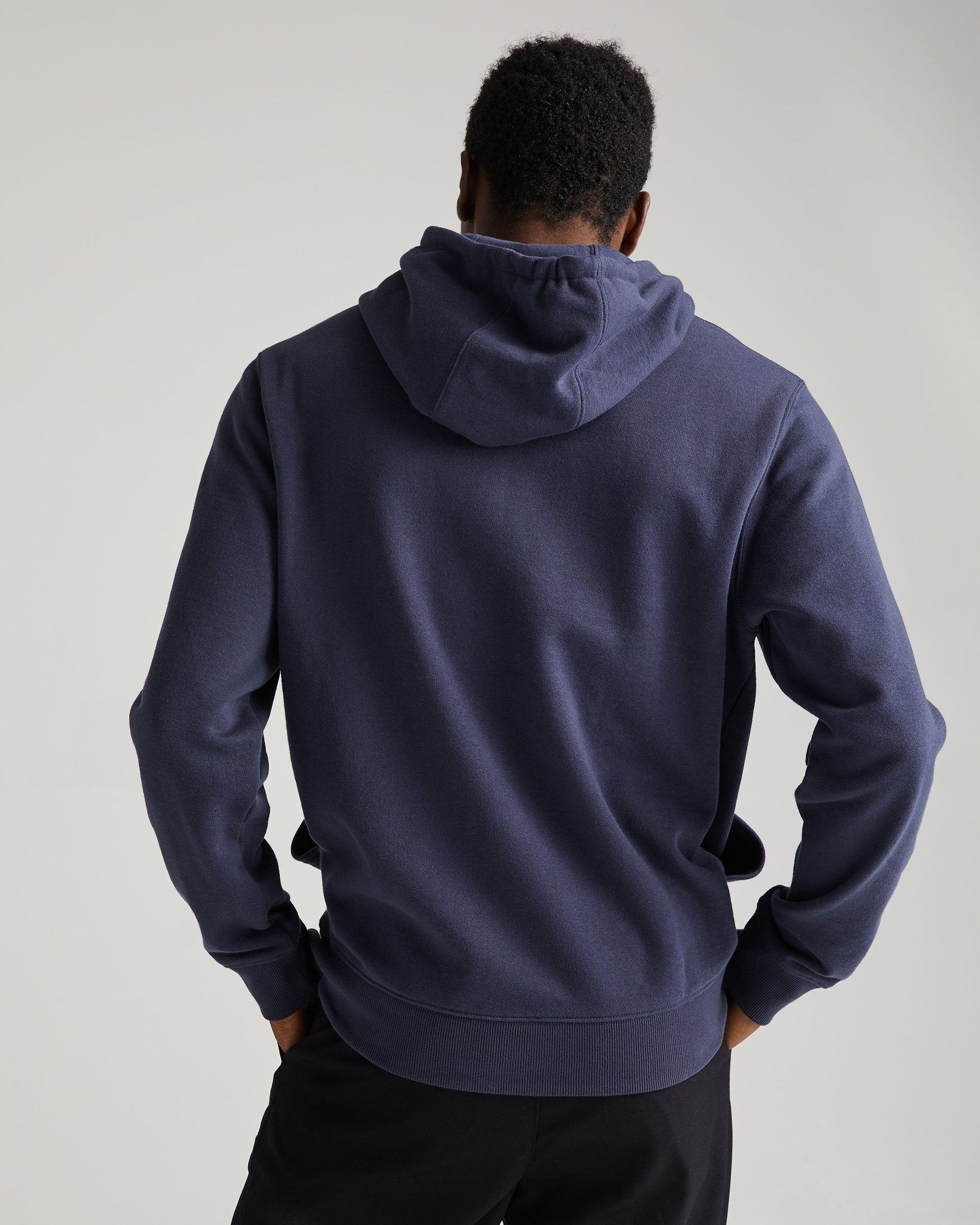 Men's Recycled Fleece Hoodie Richer Poorer