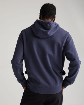 Men's Recycled Fleece Hoodie Richer Poorer