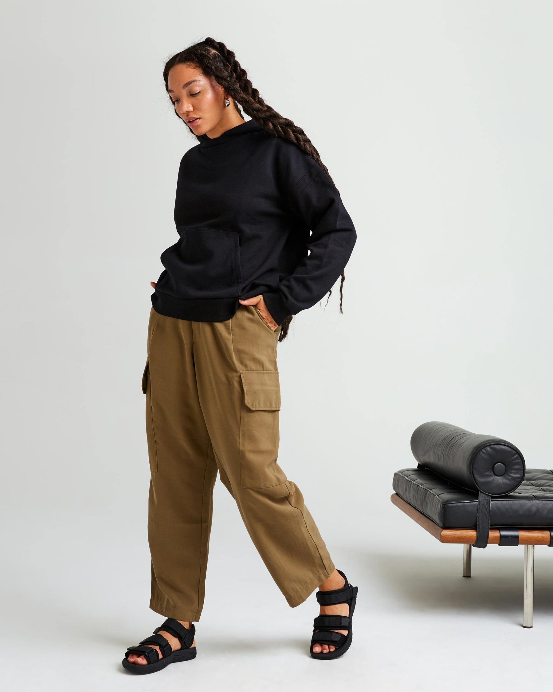 Women's Recycled Fleece Hoodie Richer Poorer