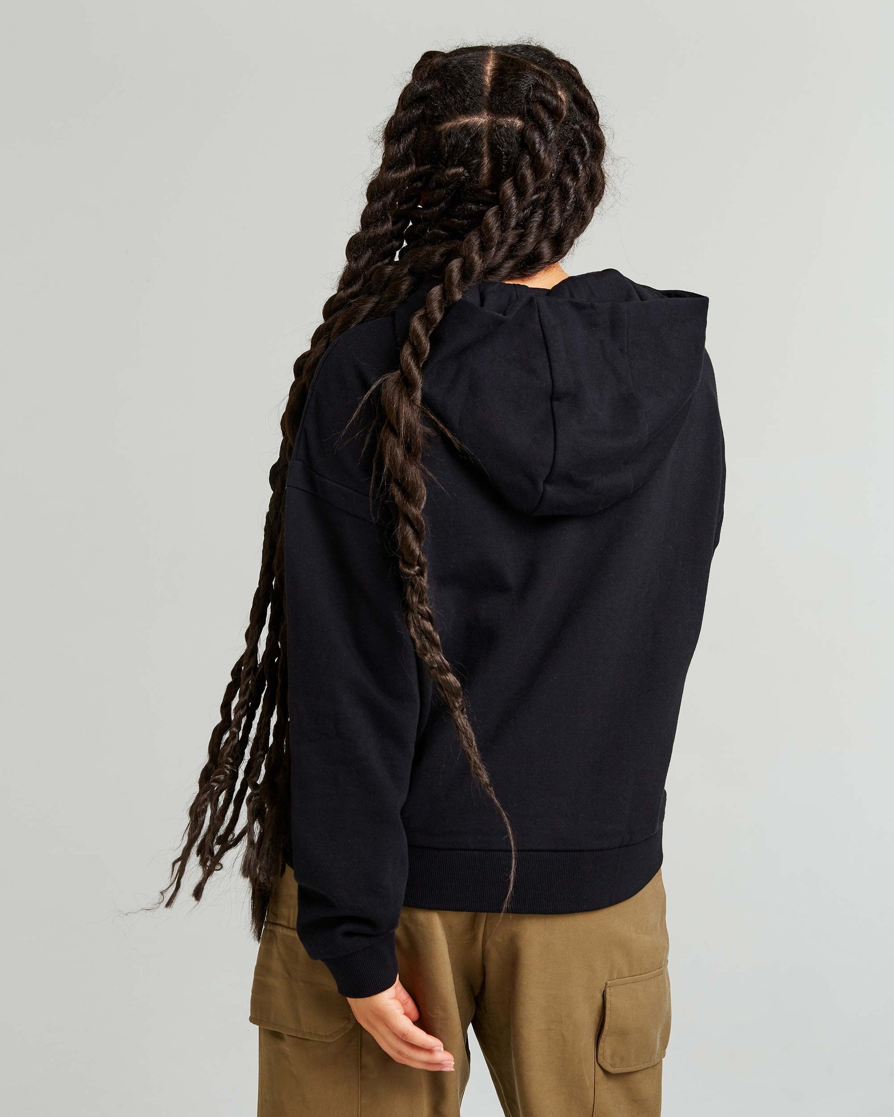 Women's Recycled Fleece Hoodie Richer Poorer