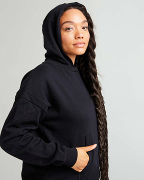 Women's Recycled Fleece Hoodie Richer Poorer